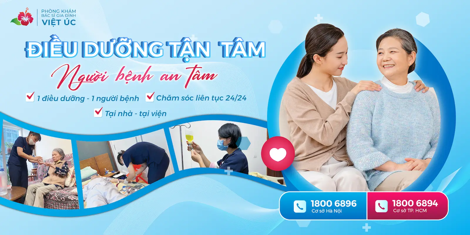 dịch vụ điều dưỡng của Việt Úc