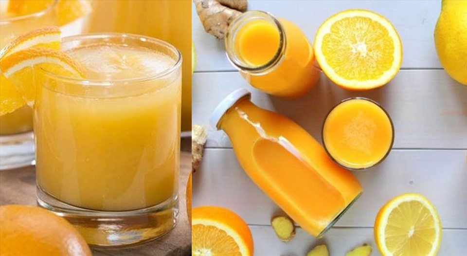 Uống nhiều nước có vitamin C để nhanh hạ sốt